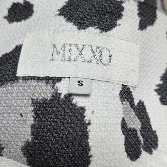 MIXXO 호피무늬 롱자켓