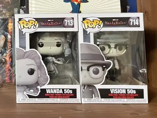 Funko Pop Marvel Wanda Vision 50s MCU