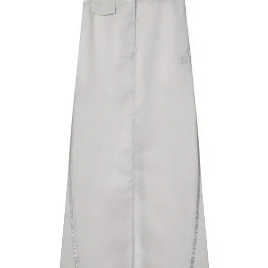 더오픈프로덕트 LINED TRACK MAXI SKIRT