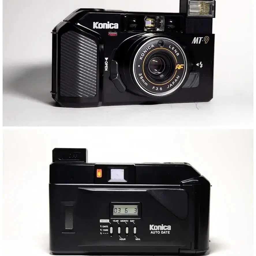 KONICA MT-9 필카 .아주 깨끗합니다.작동 굿.