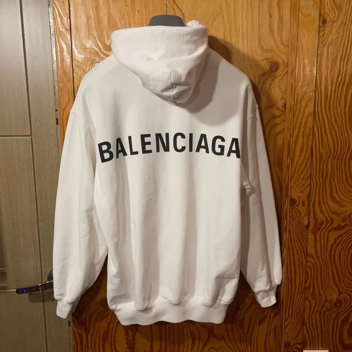 Balenciaga Back Logo Hoodie sell 