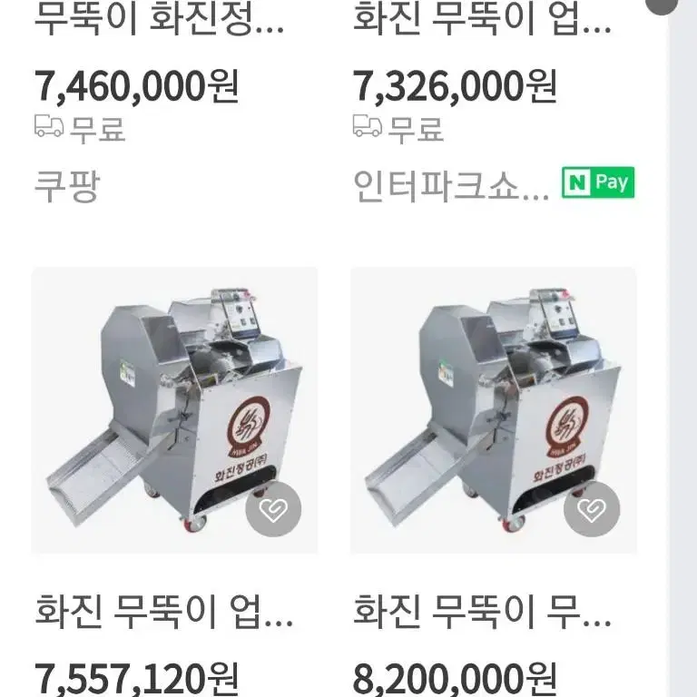 화진 무뚝이 업소용 야채절단기 사각썰기