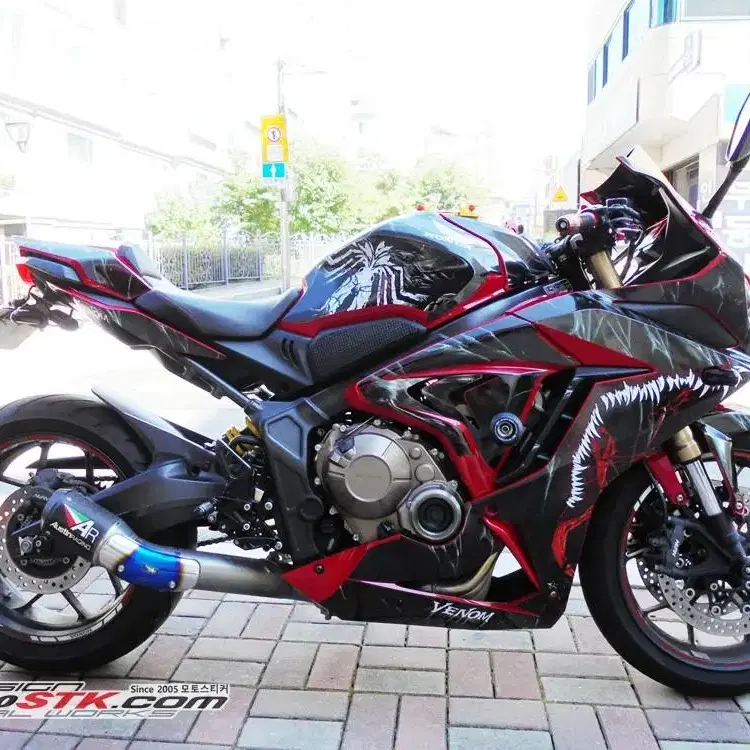 CBR650R 반반 베놈 데칼 판매합니다