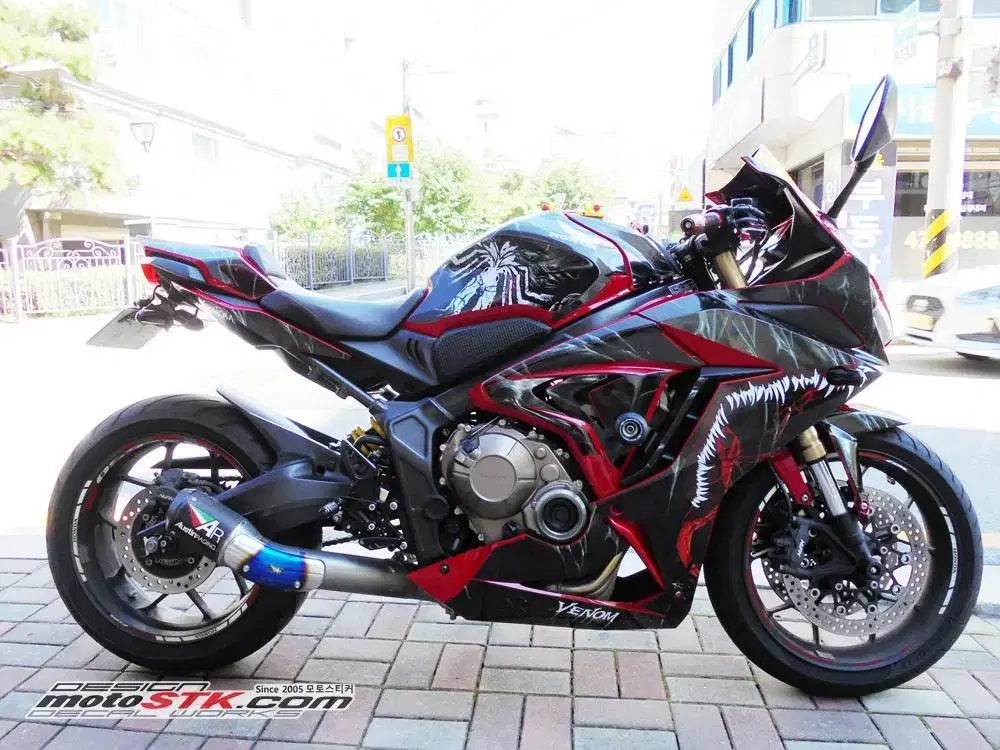 CBR650R 반반 베놈 데칼 판매합니다