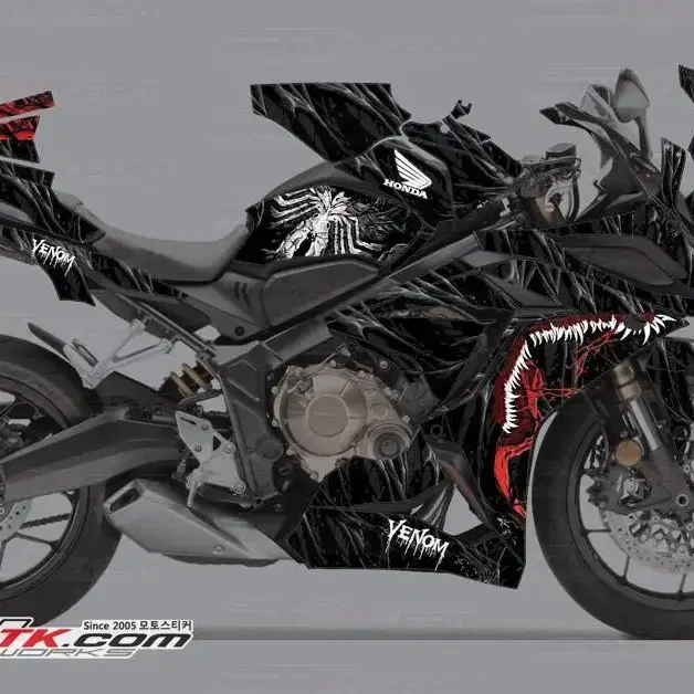 CBR650R 반반 베놈 데칼 판매합니다