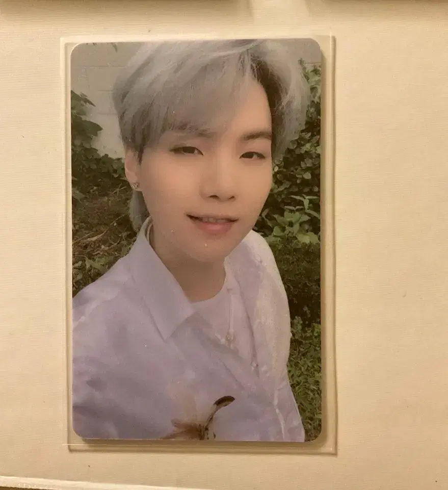 Min Yoongi Butter pre-order benefit Luckydraw