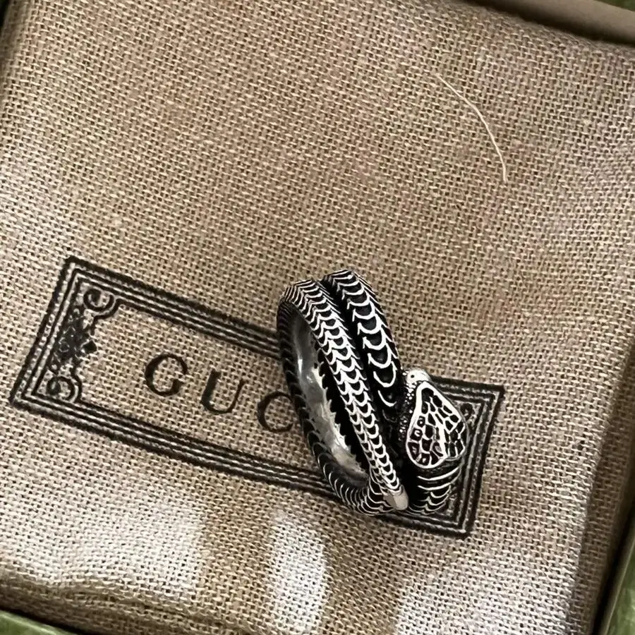 Gucci snake ring 구찌 스네이크 반지