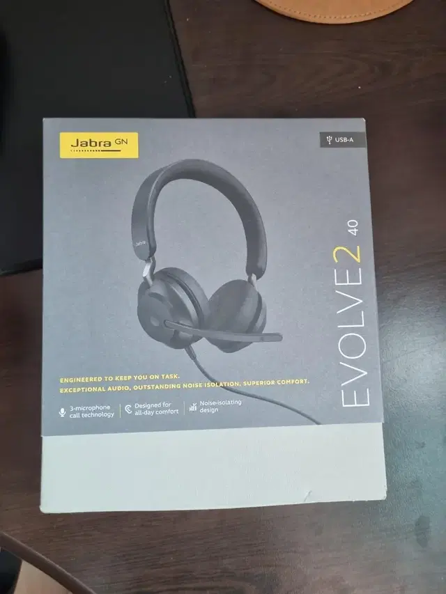 Jabra Evolve2  자브라  이볼브2 40헤드셋 새제품