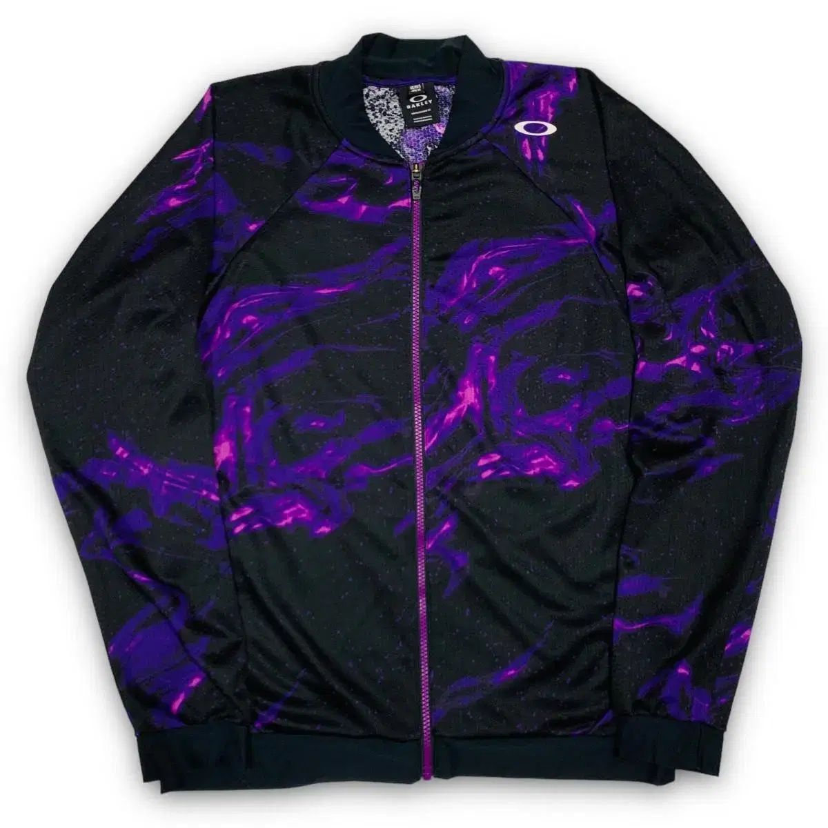 Oakley Purple Flame Mood SP21 Functional Zip-up Jacket