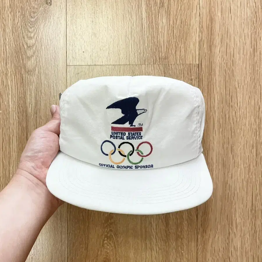 국내 유일 매물 90s Made USA USPS 올림픽 빈티지 볼캡 모자