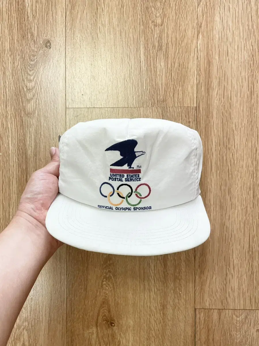 국내 유일 매물 90s Made USA USPS 올림픽 빈티지 볼캡 모자