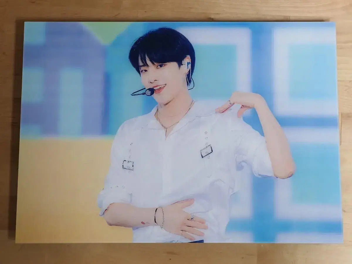 WOODZ cho seungyoun A3 acrylic Framed