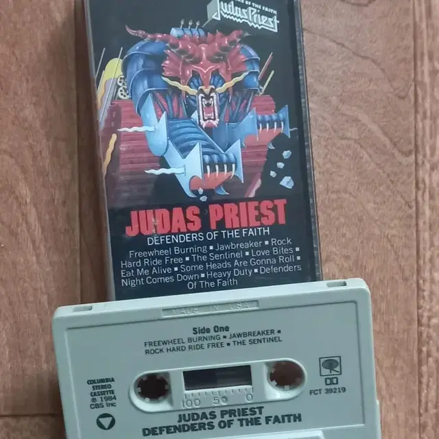 judas priest 수입 카세트테이프