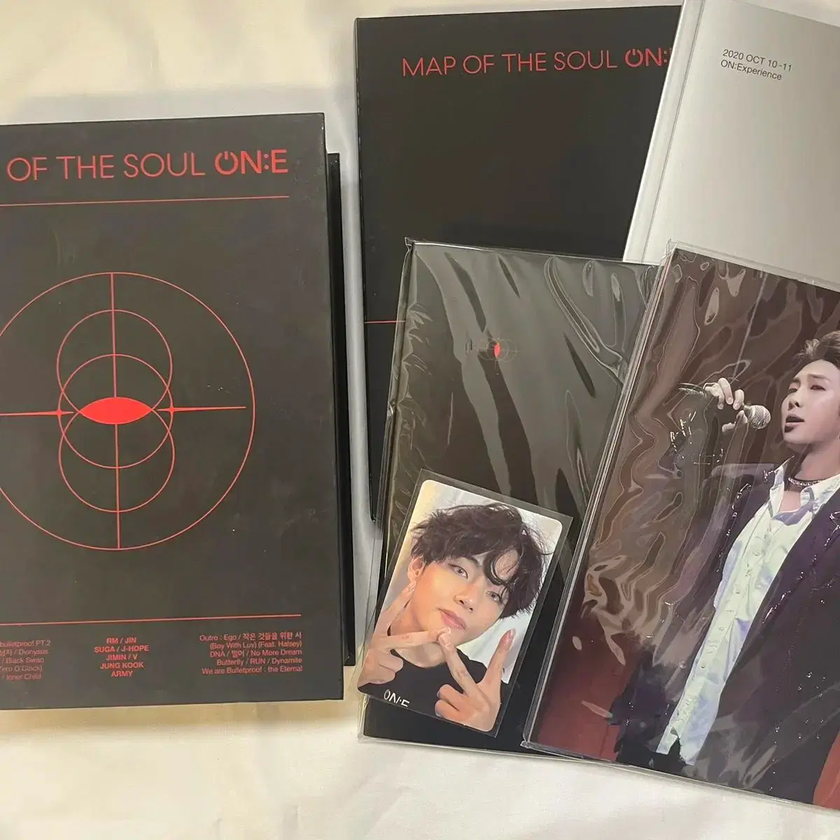 BTS online concert blu-ray BLET Taeyang photocard full set dvd MAPSOL