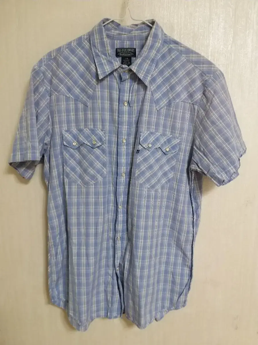 Men's Polo Jin WalkAir Short Sleeve Check Shirt (105)