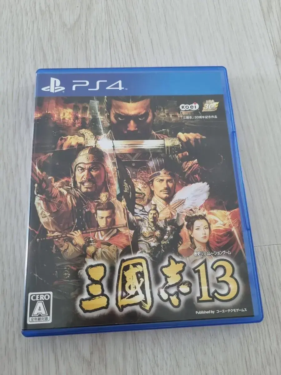 PS4 삼국지13 일본판