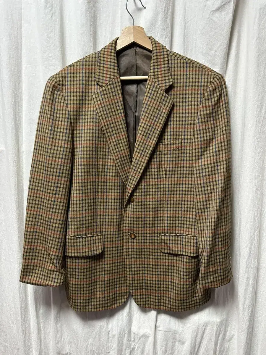 London Fog Check Blazer Jacket Granfacore