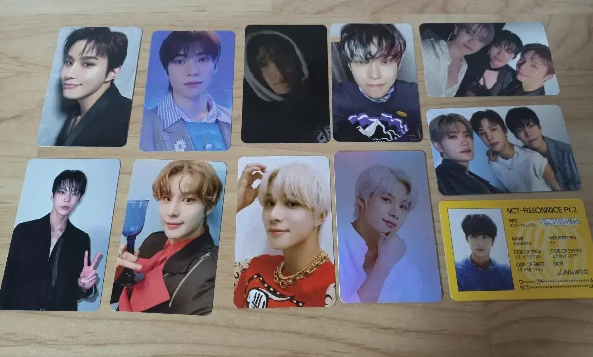 nct doyoung,jaehyun,jungwoo photocard wts!