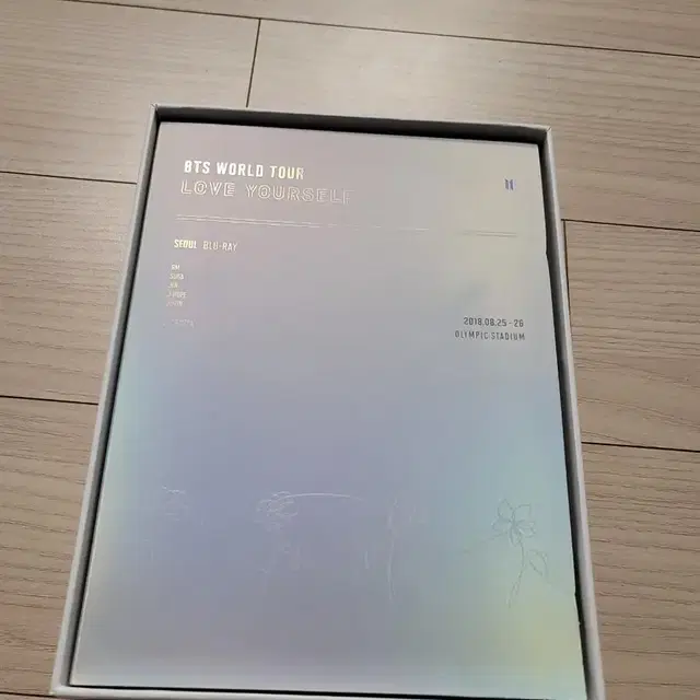 방탄 럽셀 서울 블루레이 단체포토북 단체포카