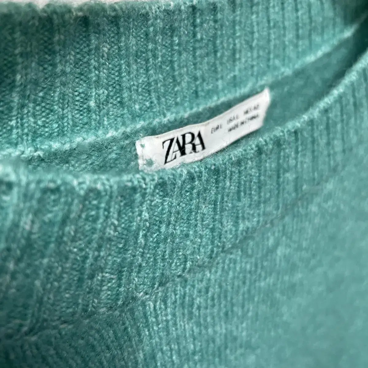 Zara mint green knit