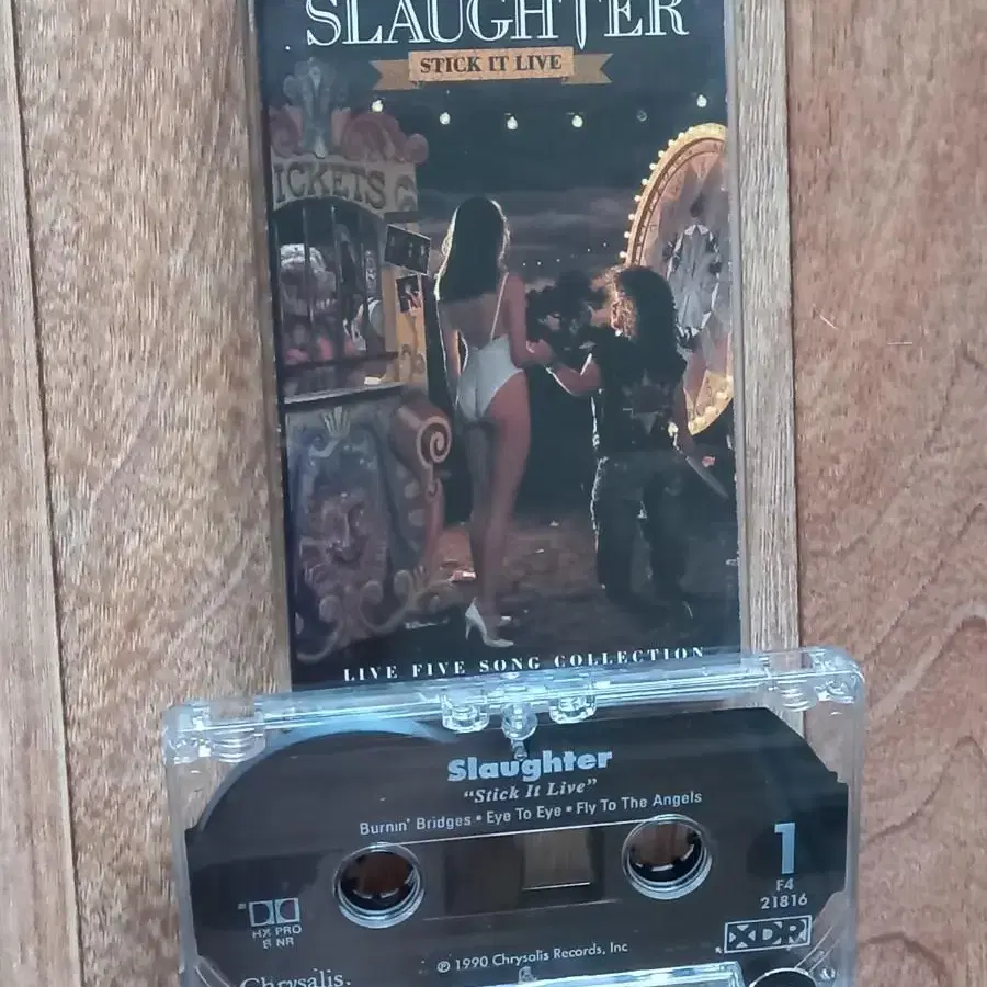 slaughter 수입 카세트테이프