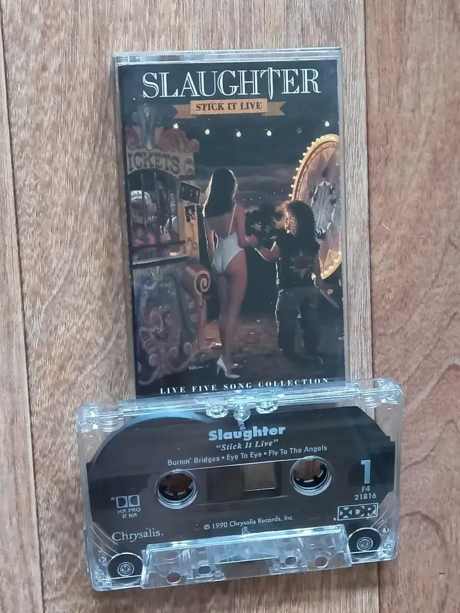 slaughter 수입 카세트테이프