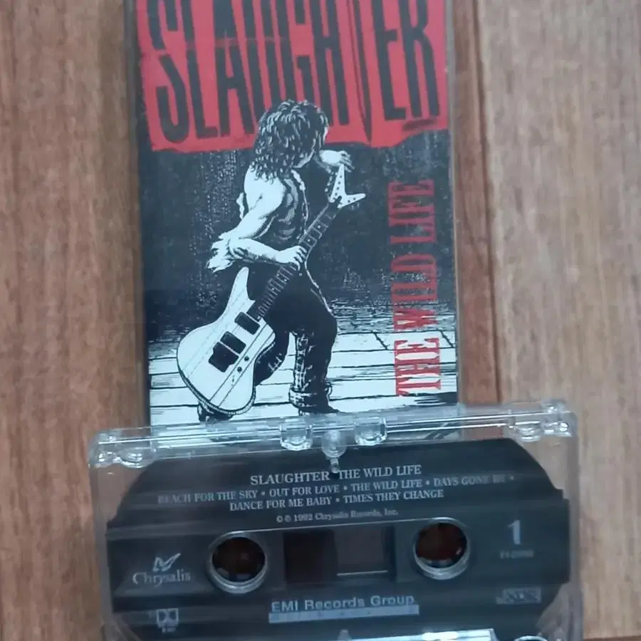 slaughter 수입 카세트테이프