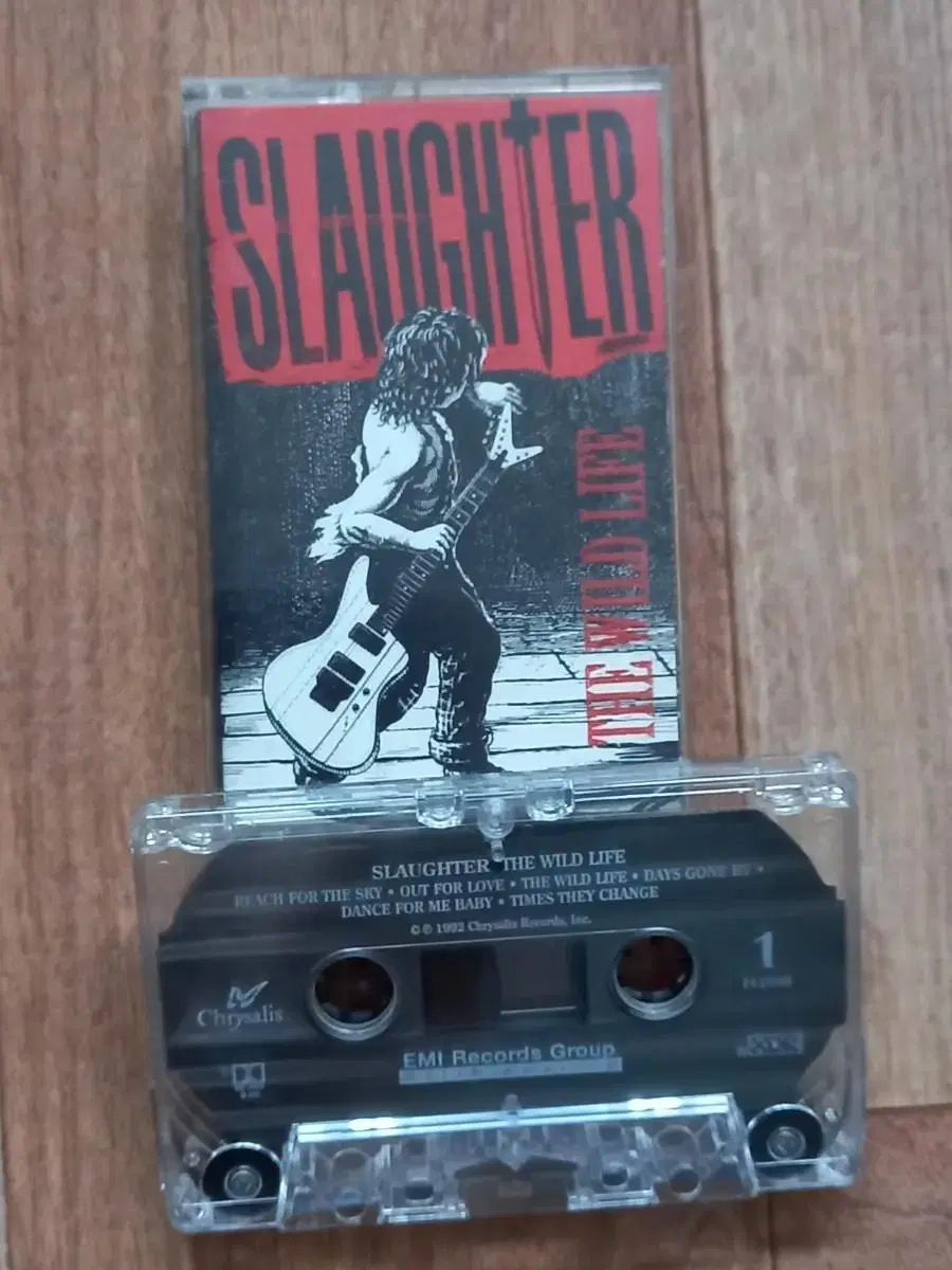 slaughter 수입 카세트테이프