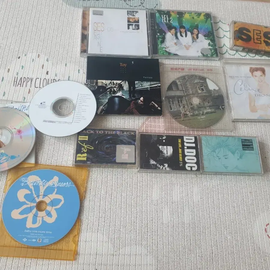 테잎 및 CD (셀린디온, ses, ref, dj-doc, 토이, 브리트