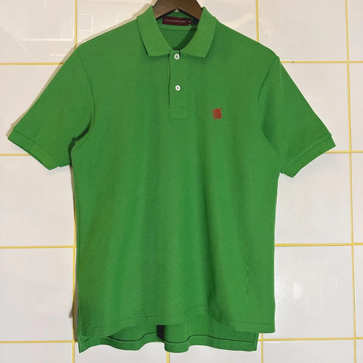 Sale-Polo Chaps Ralph Lauren PK PK kara Vahn Short Sleeve Tee Green M