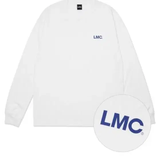 LMC BASIC OG LONG SLV TEE white