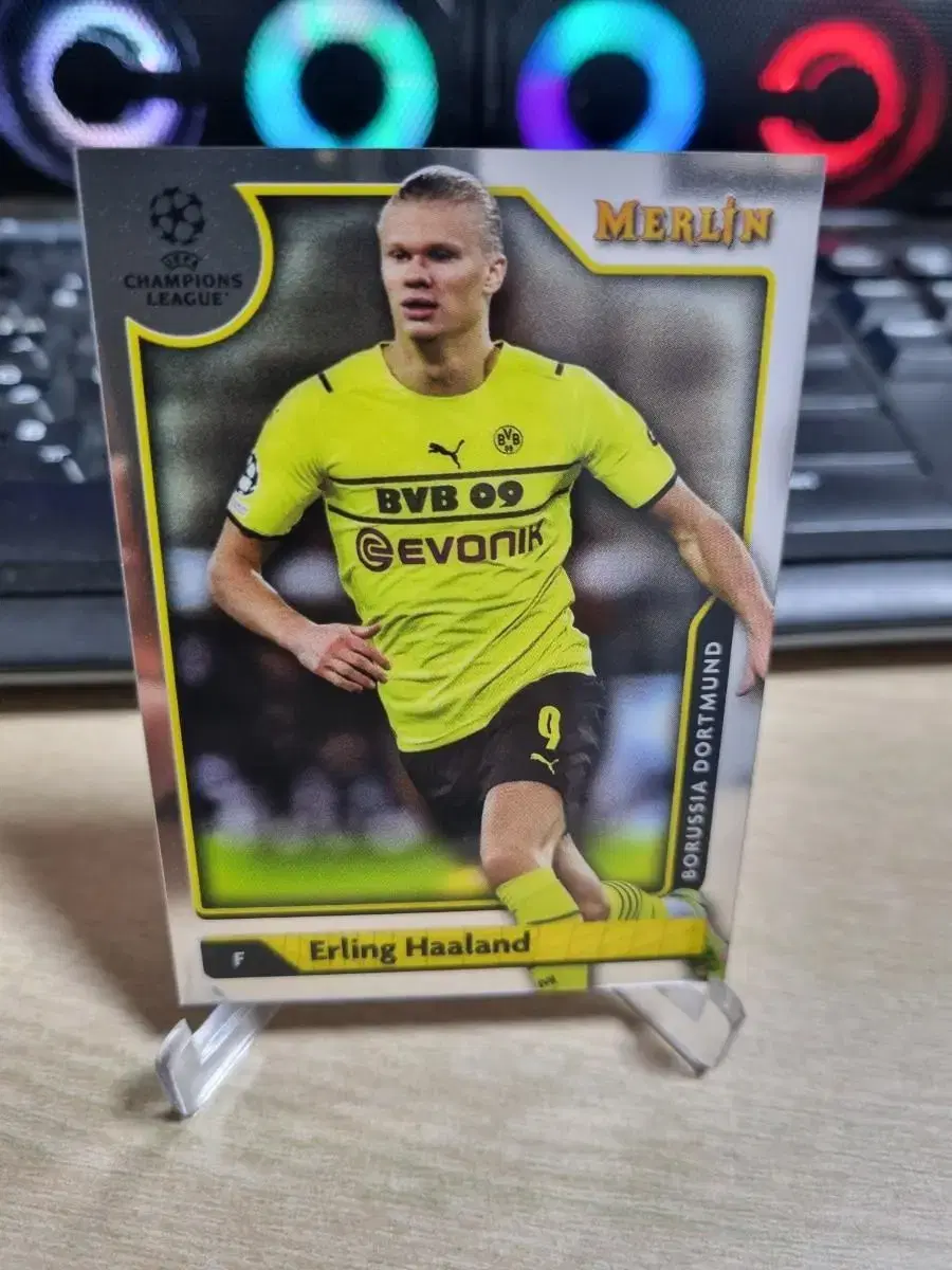 22Topsmullin Borussia Dortmund Elling Holland Football Kard