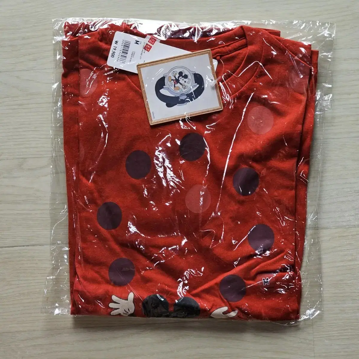 Uniqlo Mickey MICKEY ART Men's T-shirt Size M Unsealed