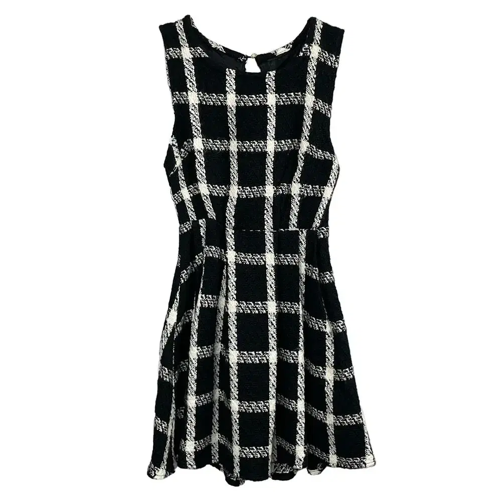 (Woman) Tweed Dress 여성 트위드 체크 원피스