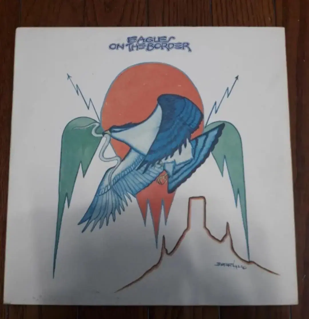 이글스 Eagles: On The Border 미국엘피 바이닐 vinyl