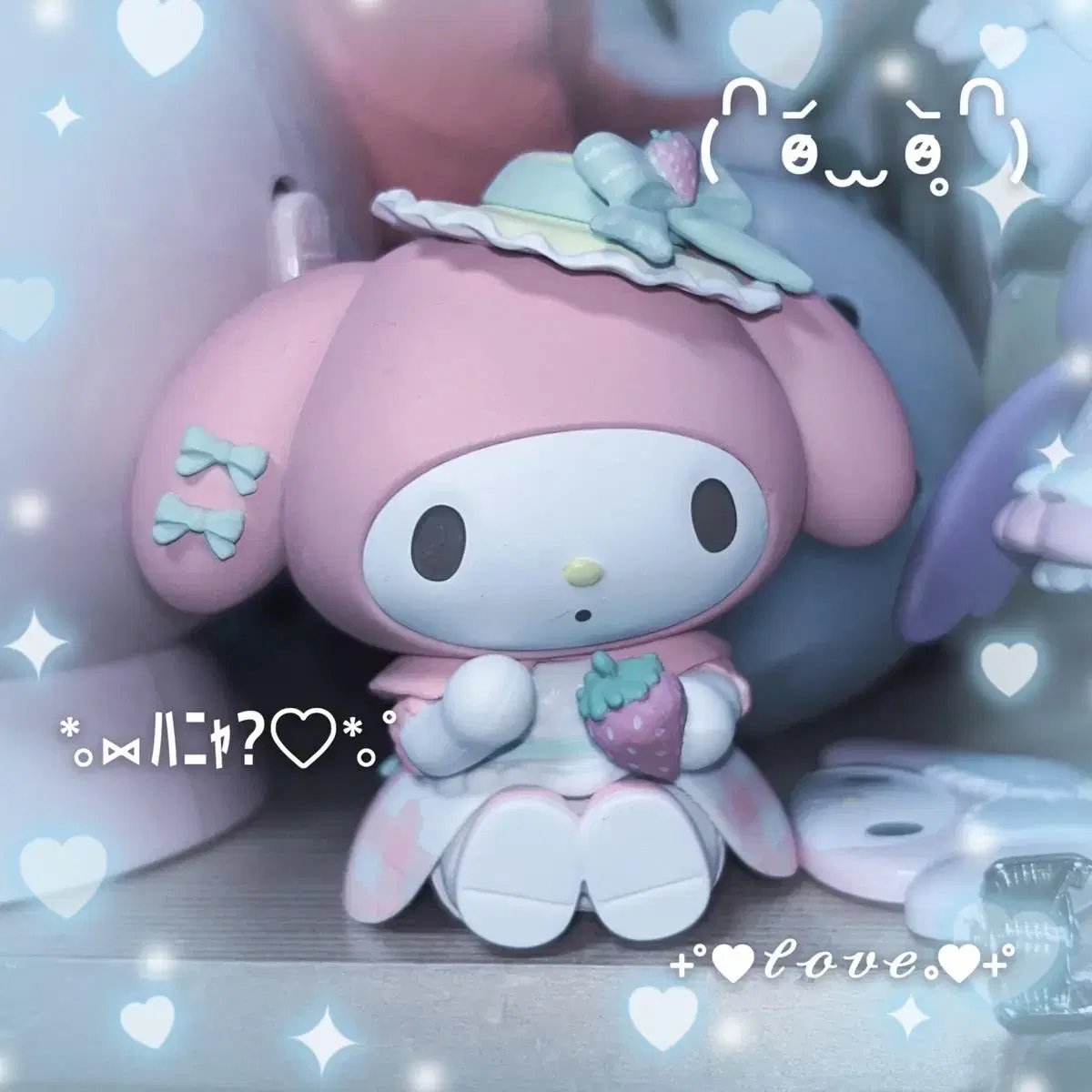 My Melody Strawberry Figures