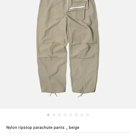 프리즘웍스 카고 바지 M 사이즈 Nylon ripstop parachut