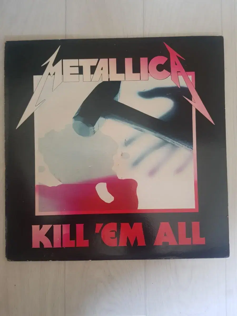 메탈리카 Metallica 1990 Korea 성음엘피 바이닐 vinyl