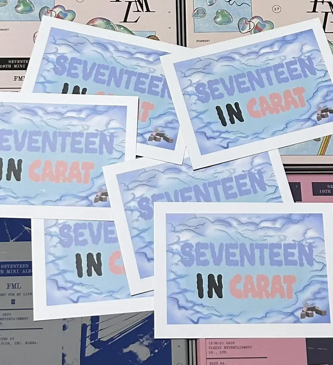 Sell SVT postcards (Seventeen unofficial goods)