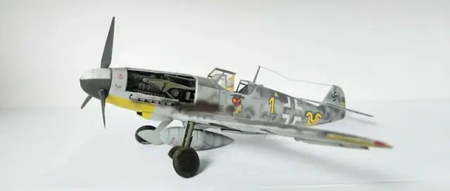 1/32. 매셔슈미츠 BF109프라모델완성작