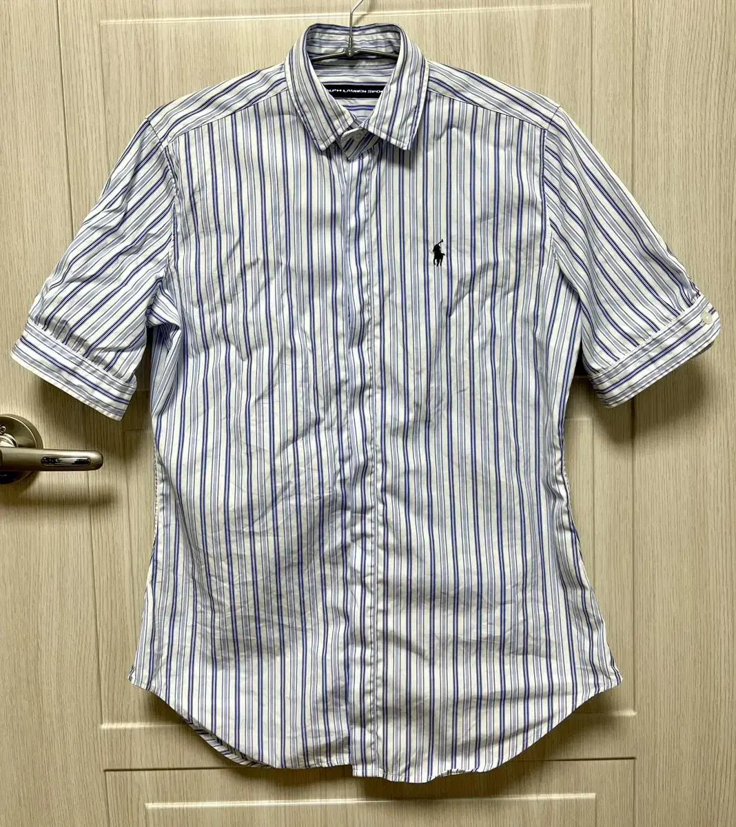 Ralph LaurenSport stripe short sleeve shirt 55-66