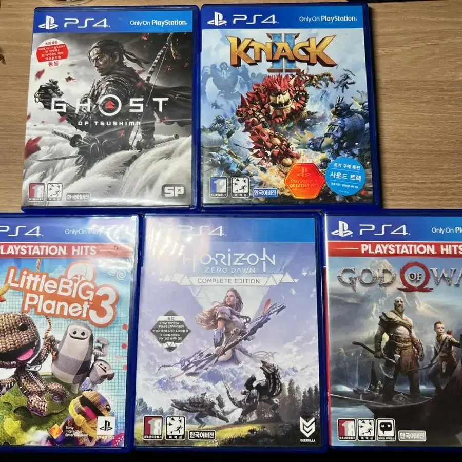 ps4 고오쓰 넥2 리틀빅 호라이즌제로던 가드오브워