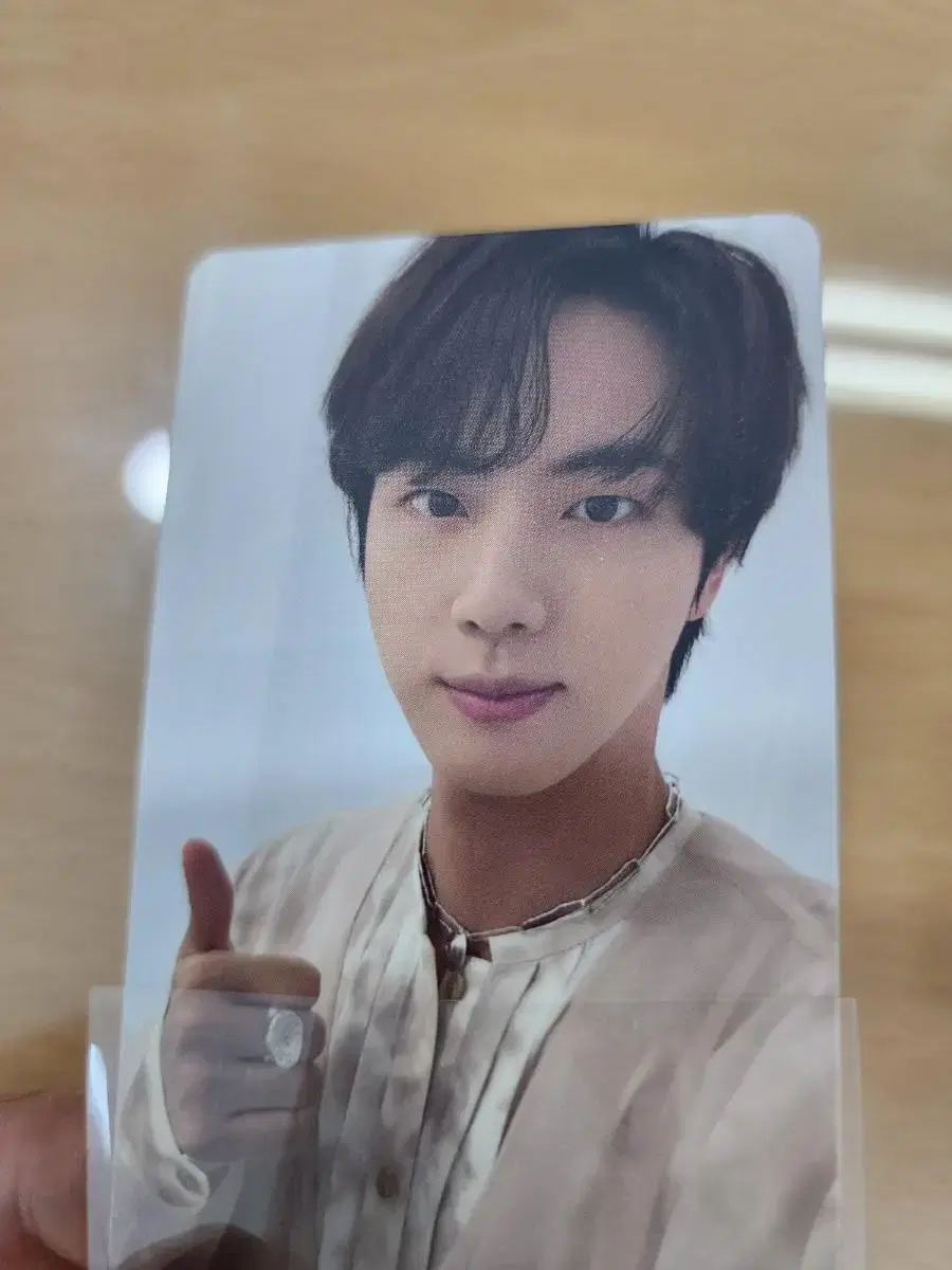 Proof Compact album photocard Jin Seok