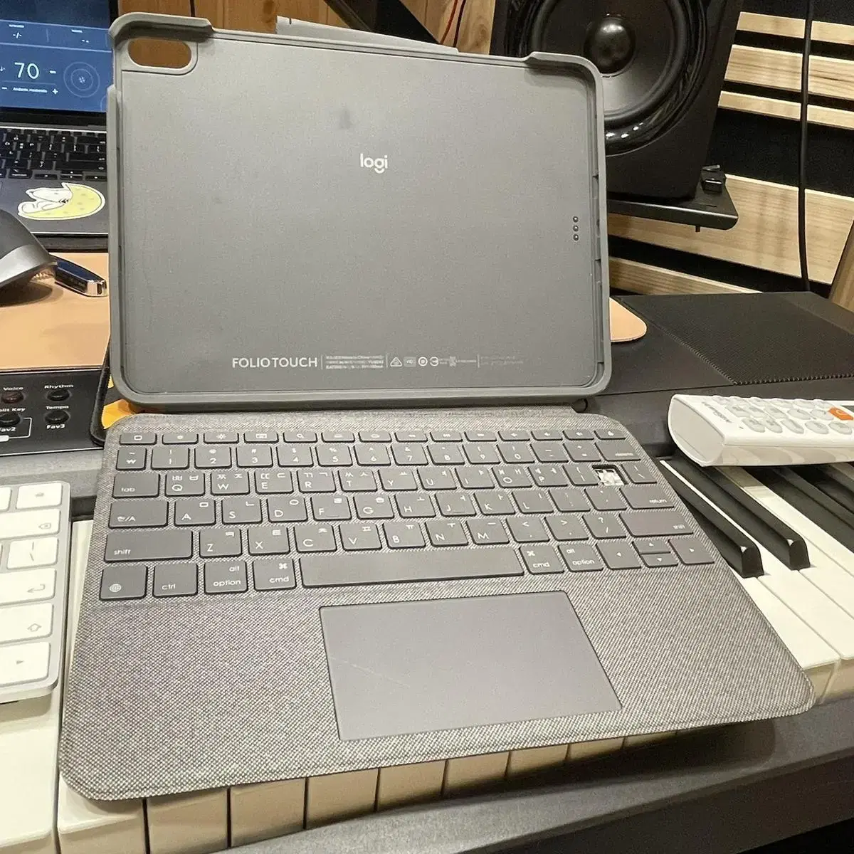 Logitech Folio Touch Keyboard Case 에어4,용