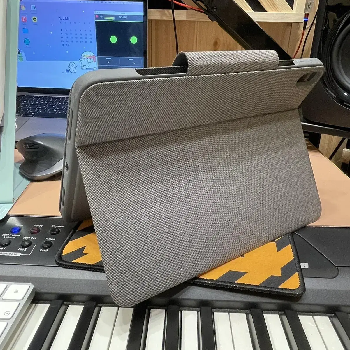 Logitech Folio Touch Keyboard Case 에어4,용