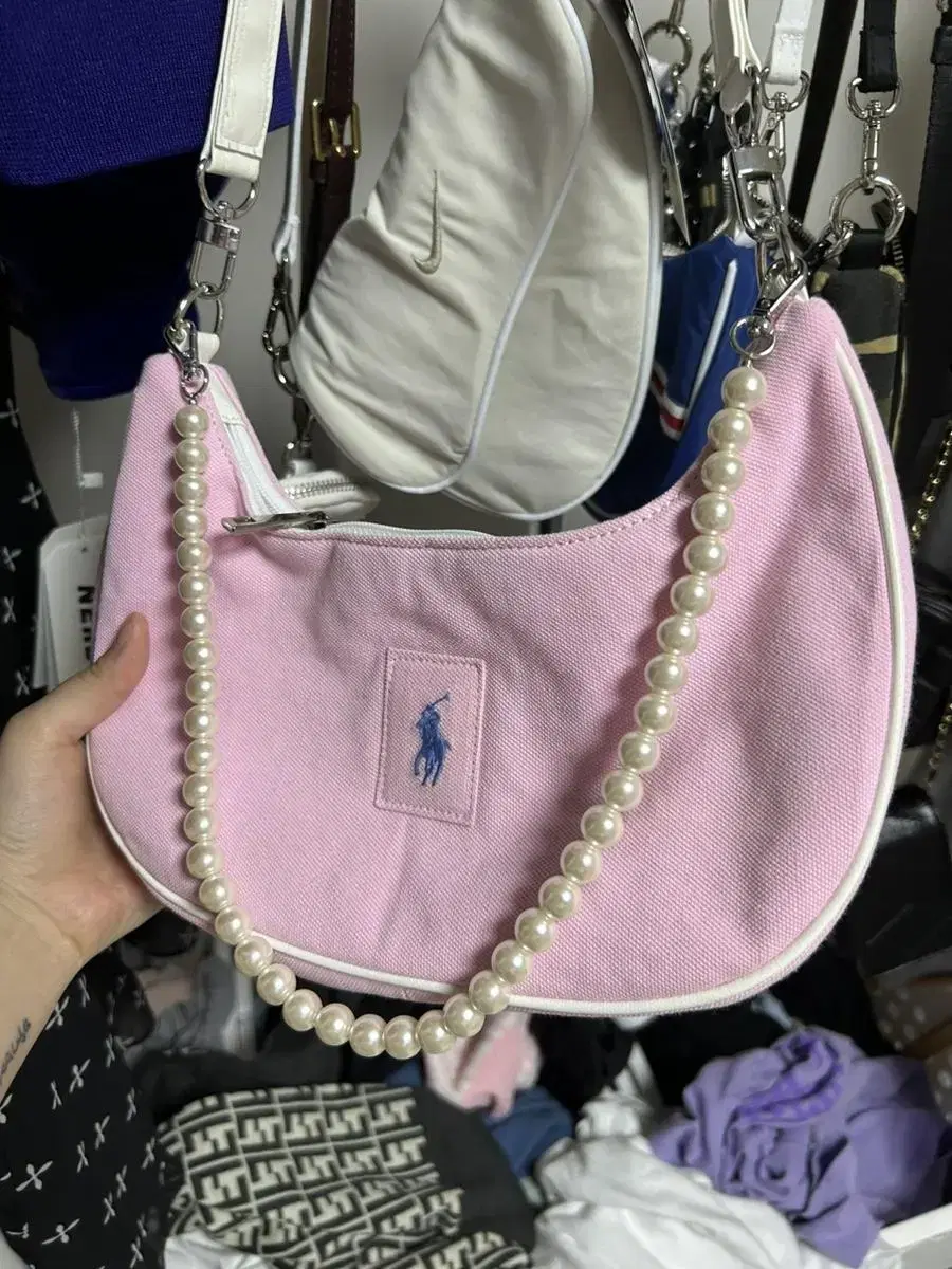 Polo Upcycled Hobo Bag