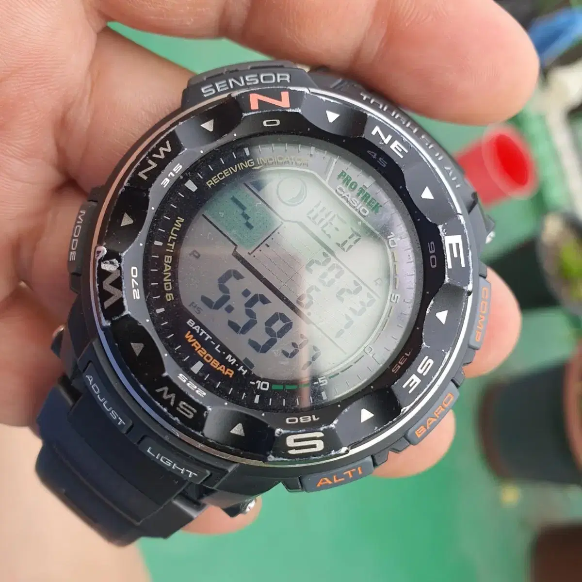 casio  프로트랙  prw2500