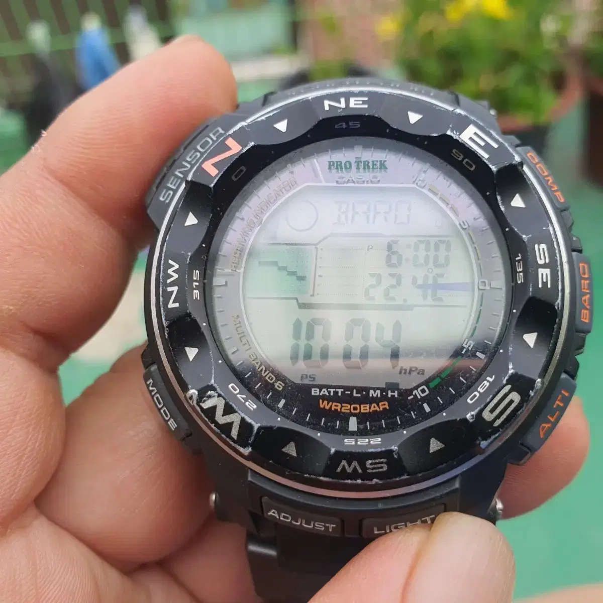 casio  프로트랙  prw2500