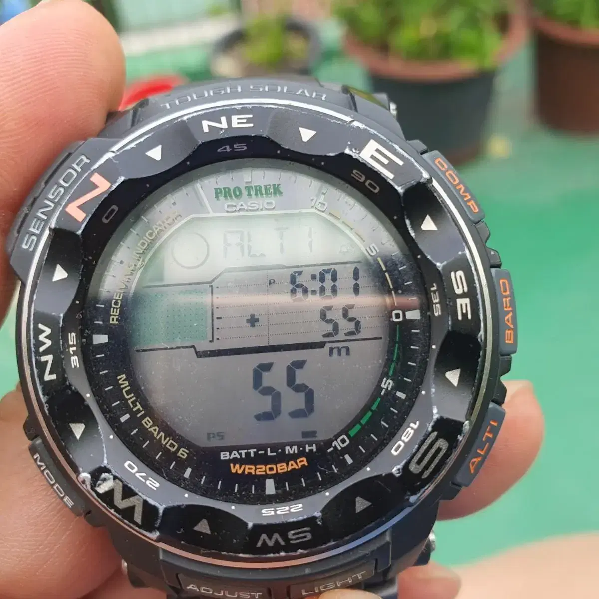 casio  프로트랙  prw2500