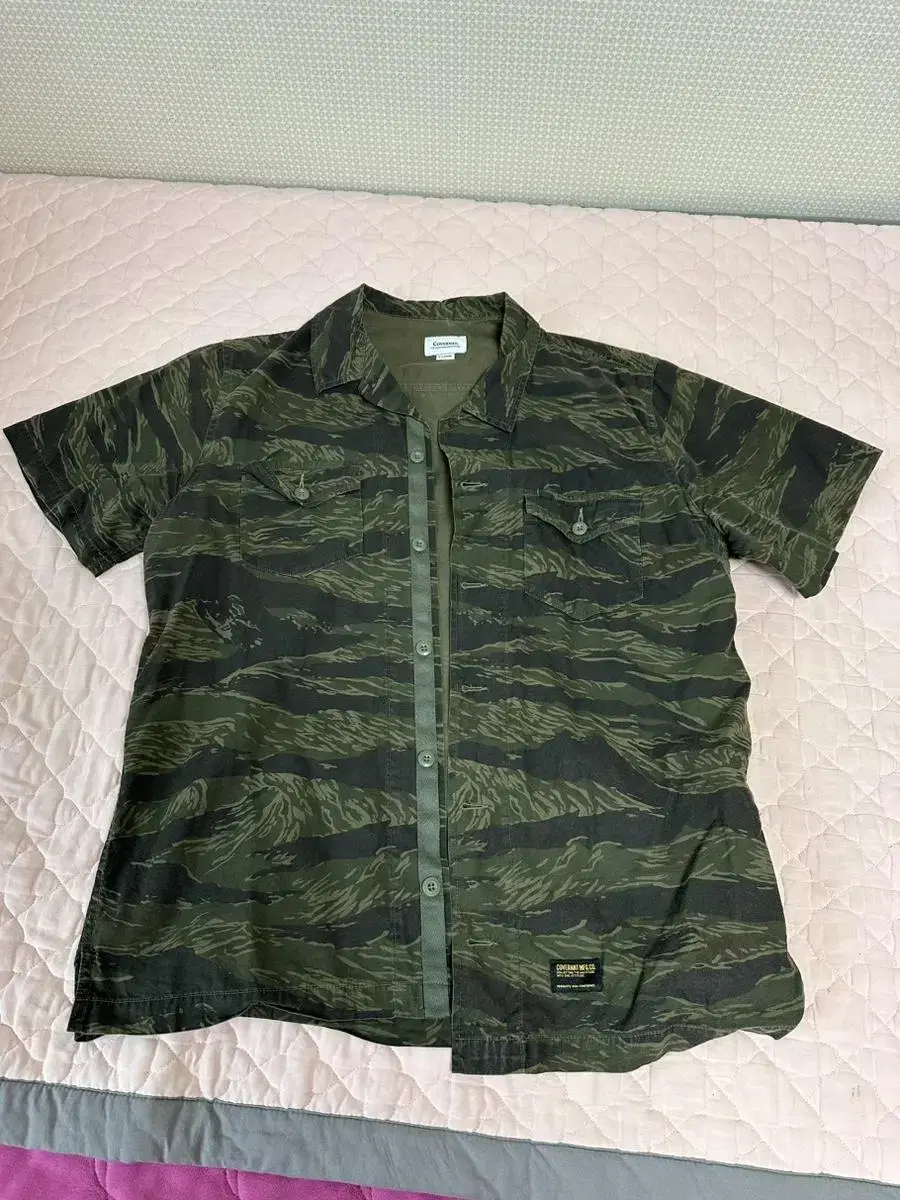 Covernat Military Open Kara Shirt 105